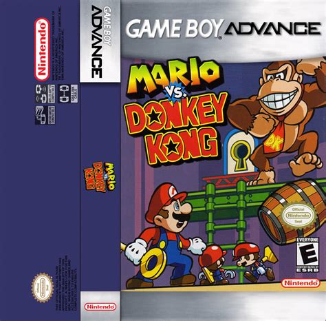 Mario Vs Donkey Kong Gba Cassette Cover Rcustomcovers