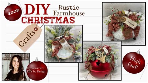 Diy Rustic Farmhouse Christmas Crafts Diy Christmas Crafts Rustic