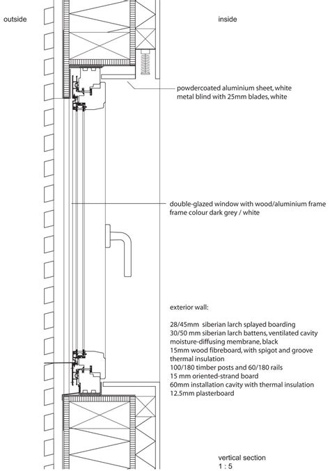 Window Detail Construction Details Architecture Window Construction