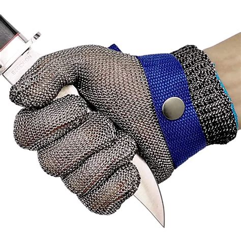 Cut Resistant Gloves Stainless Steel Wire Metal Mesh Butcher Safety