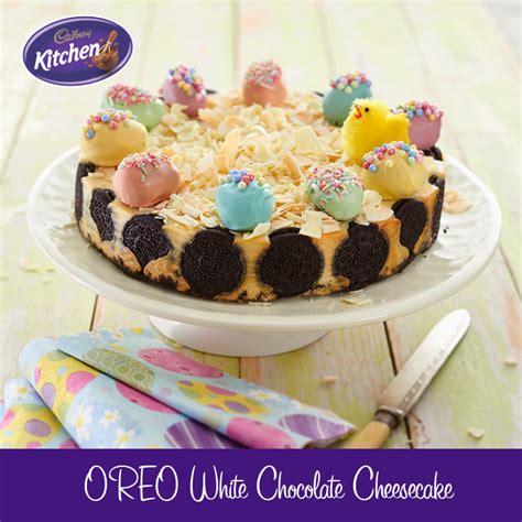 No gelatin or condensed milk in it, this. OREO White Chocolate Coconut Cheesecake | Recipe | Coconut cheesecake, Oreo, Easter food treats