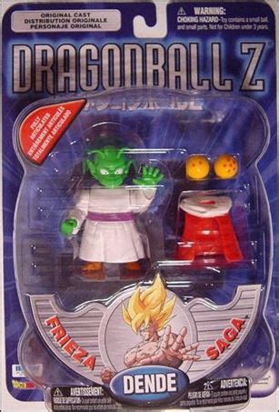The letter 'c' is now white on each side of the pack. Dragon Ball Z Dende (Silver Package), Jan 2000 Action Figure by Irwin Toys