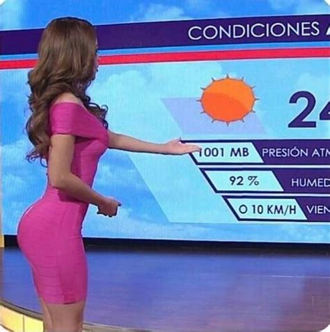 У самой сексуальной ведущей прогноза погоды появилась конкурентка Вот как она выглядит