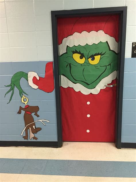 preschool door decorations whoville christmas decorations christmas door decorating contest