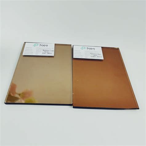 4mm 12mm Colored Golden Bronze Tinted Dark Brown Float Sheet Glass C Gb China Colored Glass