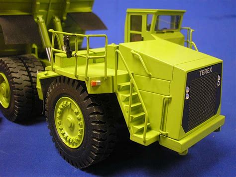 Buffalo Road Imports Terex 33100 Mine Truck Green Mining Dump Trucks