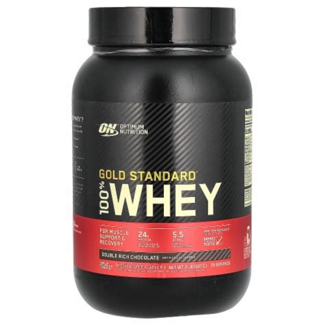 Optimum Nutrition Gold Standard 100 Whey Double Rich Chocolate 2 Lb