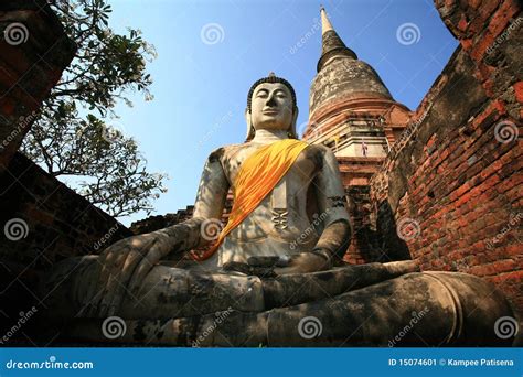 Buddha Statue Ayuthaya Thailand Stock Image Image Of Statue