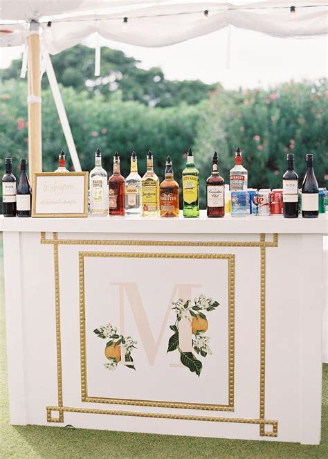 Wedding Bar Ideas To Wow Your Guests Make Happy Memories