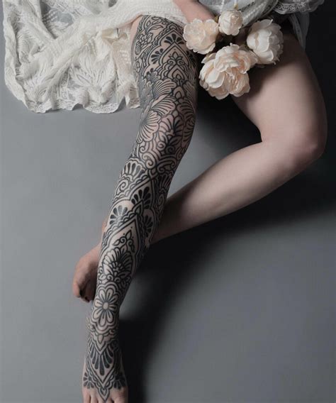 14 Leg Sleeve Tattoo Women Ideas That Will Blow Your Mind
