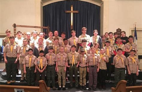 Local Boy Scouts Advance In Rank Receive Merit Badges
