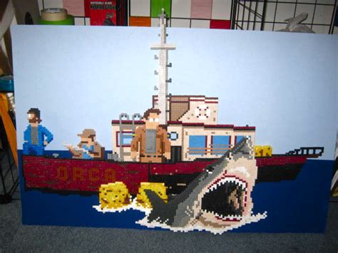 Jaws Finally Gets A Background Pixel Art Shop