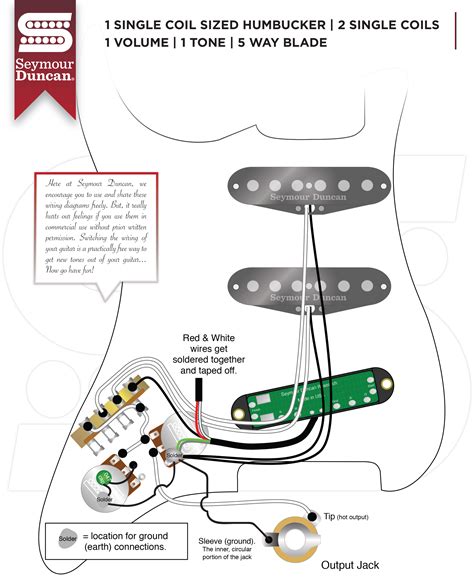 Guitar Wiring Diagrams 2 Pickups 1 Volume 1 Tone