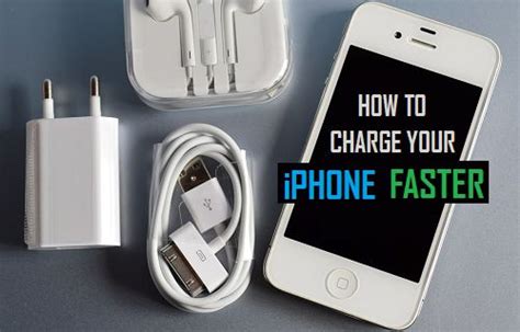 How To Charge Iphone And Ipad Faster