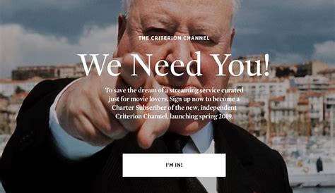 Introducing The Criterion Channel, Become a Charter Member