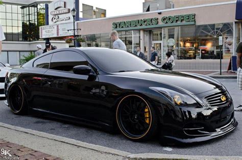 Blacked Out G37 With Air Suspension Infiniti Pinterest