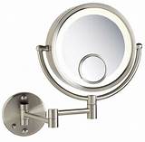 Pictures of Lighted Hardwired Makeup Mirror