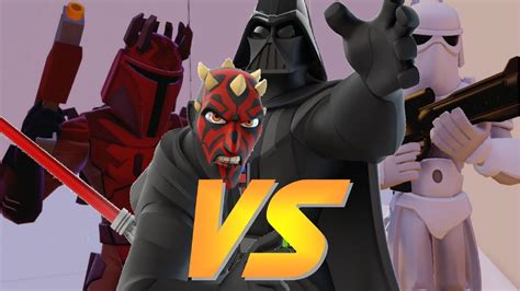 ToyBox Rumble Darth Vader Snowtroopers VS Darth Maul Mandalorians