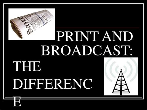 Ppt Broadcast Journalism Powerpoint Presentation Free Download Id