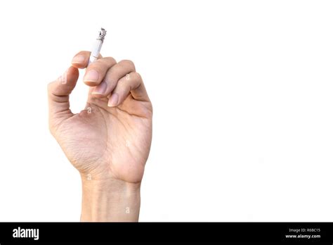 Hand Holding Cigarette Hi Res Stock Photography And Images Alamy