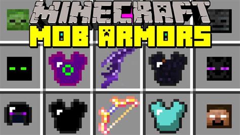 Minecraft Mob Armor Mod L Wear Armor To Become Any Mob L Modded Mini