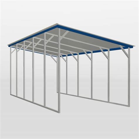 Single Slope Carport Rebel Outdoor Products