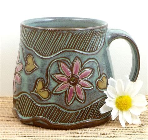Handmade Pottery Mug Etsy Pottery Mugs Pottery Handmade Ceramics