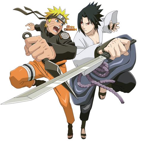 Naruto Shippudennaruto And Sasuke Clash By Iennidesigndeviantart