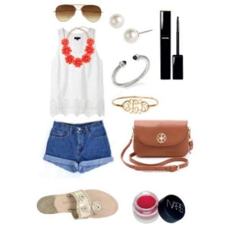 Cute Preppy Outfit Perfect For Summer Preppy Polyvore Cute Preppy