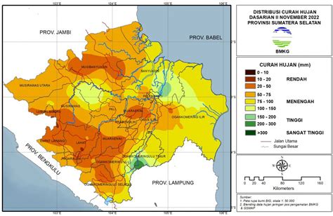 Informasi Iklim Dasarian Ii November Stasiun Klimatologi Sumatera Selatan