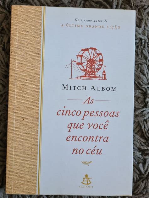 Livro As Cinco Pessoas Que Voc Encontra No C U Livro Usado