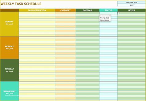 Free Task Management Templates Of Free Task List Templates