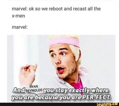 Marvel Ok So We Reboot And Recast All The X Men Marvel Ifunny X Men Funny Marvel Marvel