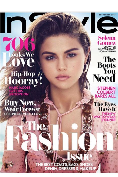 Selena Gomez Covers Instyles September Issue The Hollywood Reporter