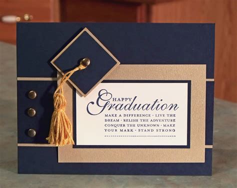 Handmade Graduation Card Features Grad Cap You Choose Babe Colors Combination And Pick White