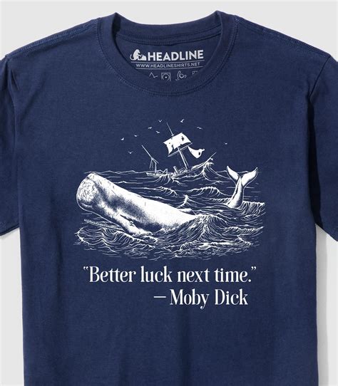 Moby Dick Funny Men S T Shirt Headline Shirts