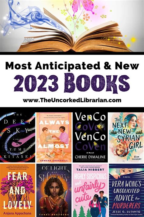 Most Anticipated New Book Releases Of 2023 The Uncorked Librarian