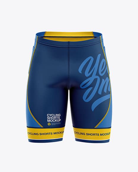 These shorts will keep you comfortable on the bike, no matter how they're built using the brand's fondo fit, which leaves some extra space for your quads, along with a. Men's Cycling Shorts Mockup - Front View in Apparel ...