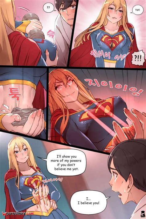 Porn Comic Supergirl S Secret Service Superman Mr Takealook Erotic