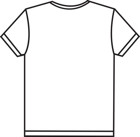Download T Shirt Design Template Png Shirt Outline Png Image With No