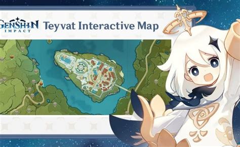 Genshin Impact Officially Launches The Teyvat Interactive Map Touch Tap