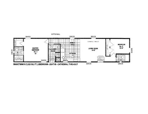 Single Wide Mobile Home Floor Plans 1 Bedroom Modern Modular Home