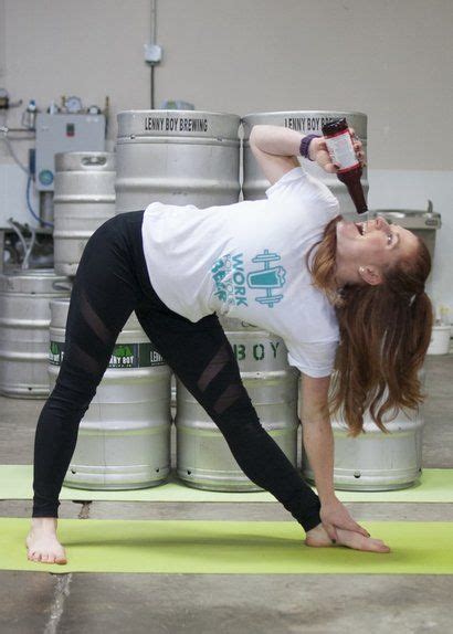 12 Beer Yoga Poses You Need To Try Work For Your Beer What Is Beer Archer Pose Yoga Terms