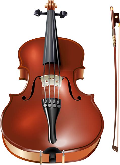 Violin And Bow Png