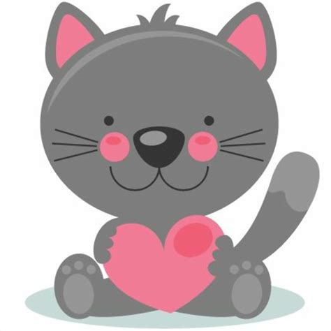 Download High Quality Valentines Clipart Cat Transparent Png Images