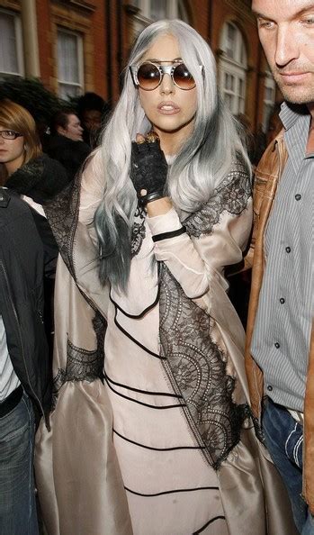 Lady Gaga Gray Hair ~ Fashion And Styles