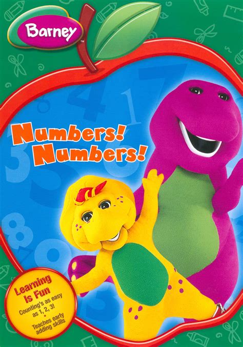 Best Buy Barney Numbers Numbers Back To School Packaging Dvd