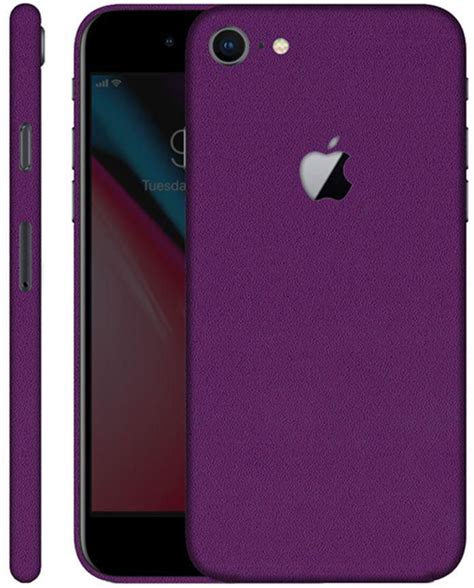 Protective Vinyl Skin Decal For Apple Iphone 8 Purple Price From Noon