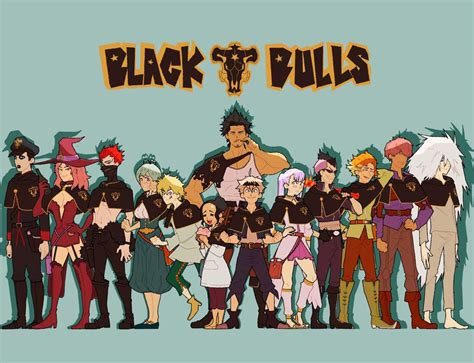 Black Clover Black Bulls Wallpaper Posted By Michelle Mercado