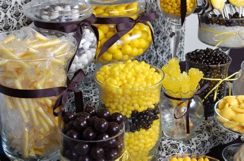 how to create the ultimate candy buffet pretty my party party ideas candy buffet yellow